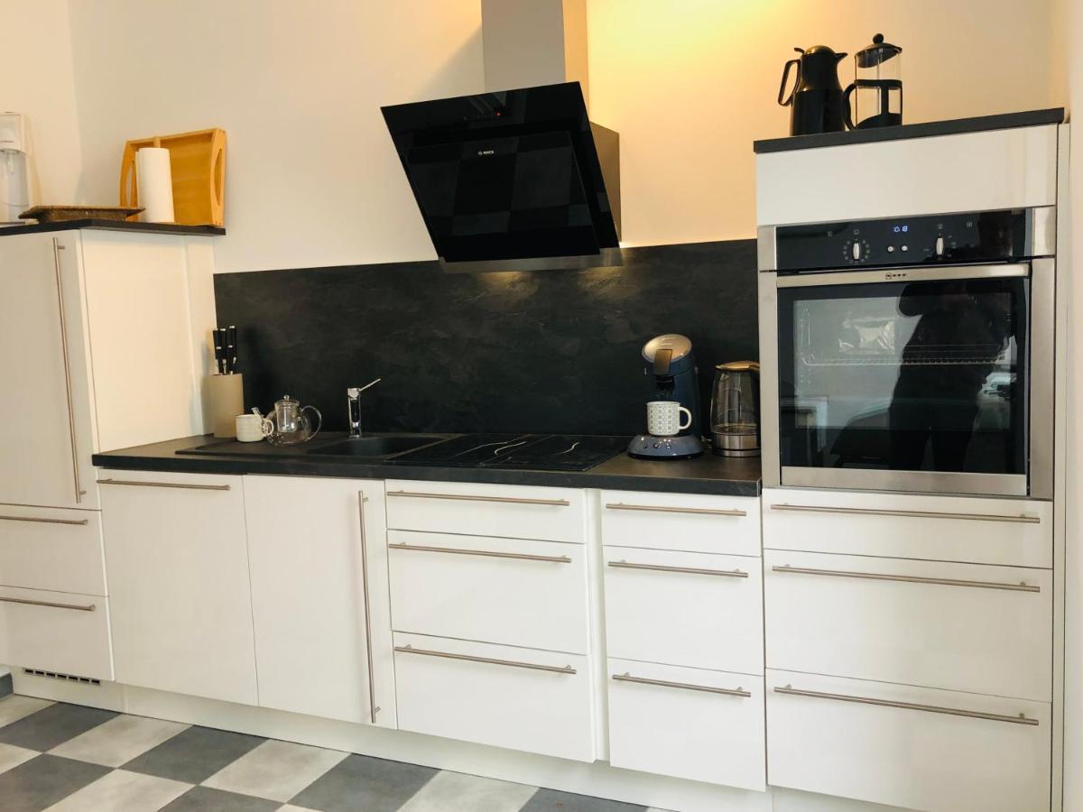 Altstadthus-Gemuetliches Ferienhaus Mit Gaertchen Friedrichstadt Kültér fotó
